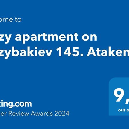 Cozy Apartment On Rozybakiev 145. Atakent Almaty Eksteriør billede